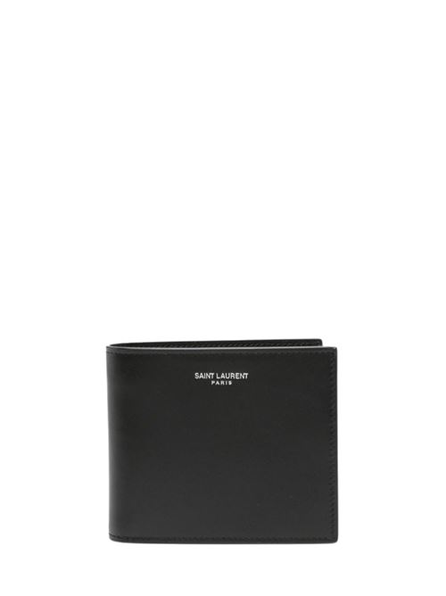 Portafoglio in pelle SAINT LAURENT | 3963070U90N1000